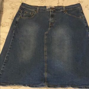 Jean skirt